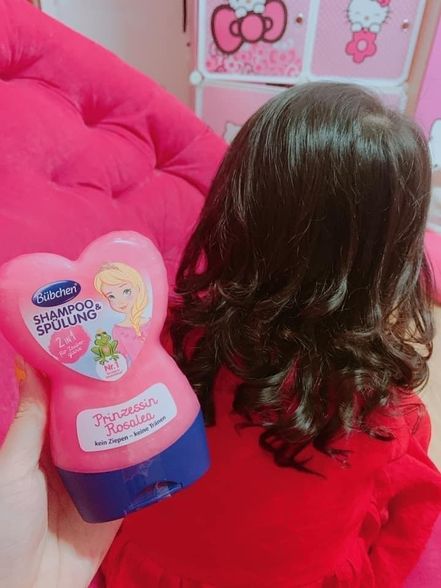 BUBCHEN Prinzessin Rosalea shampoo, 230 ml