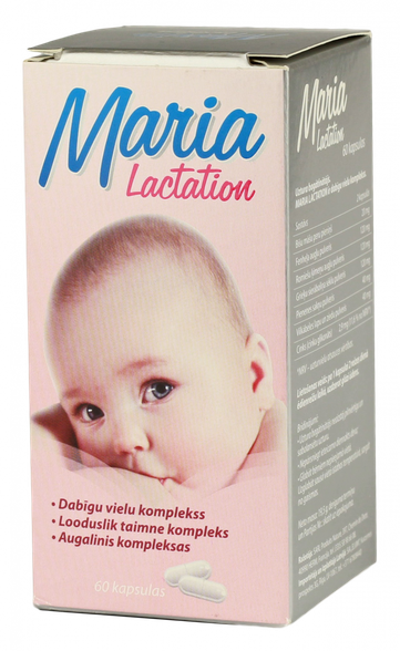 MARIA Lactation capsules, 60 pcs.