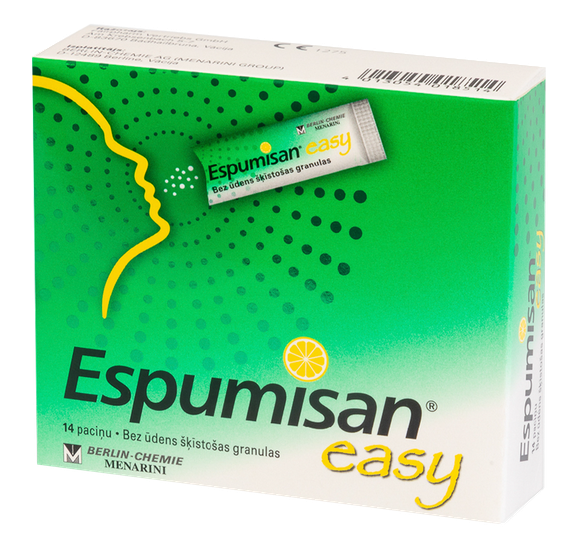 ESPUMISAN  Easy 125mg sachets, 14 pcs.