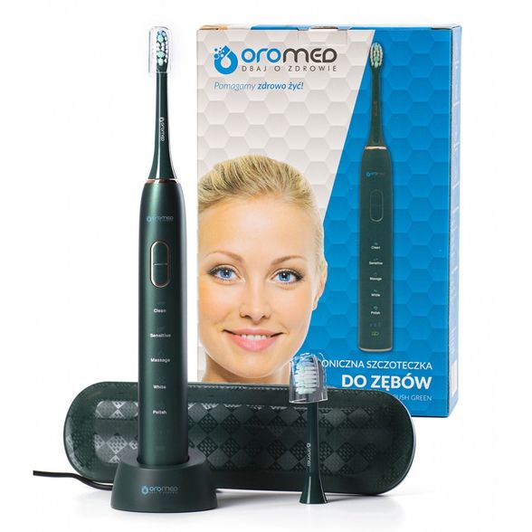 OROMED Oro-Brush Green electric toothbrush, 1 pcs.
