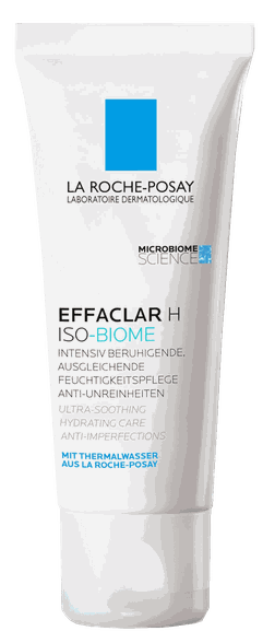 LA ROCHE-POSAY Effaclar H Iso-Biome Ultra Soothing Hydrating Care Anti-Imperfections sejas krēms, 40 ml