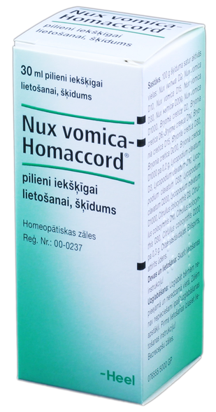 NUX VOMICA-HOMACCORD капли, 30 мл