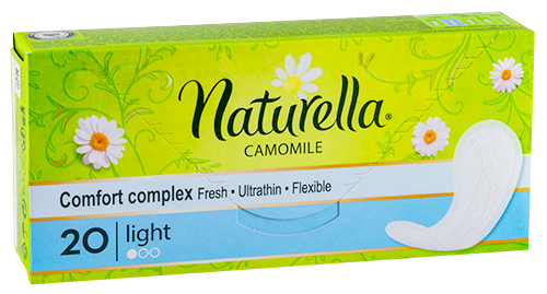 NATURELLA  Camomile Light ежедневные прокладки, 20 шт.