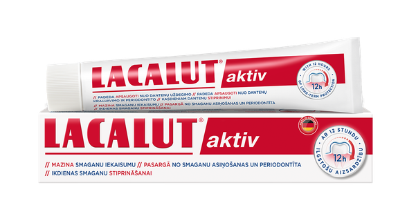 LACALUT Aktiv зубная паста, 75 мл