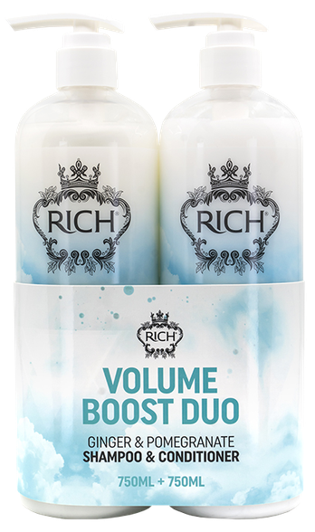 RICH Volume Boost Duo (750 ml+750 ml) komplekts, 1 gab.