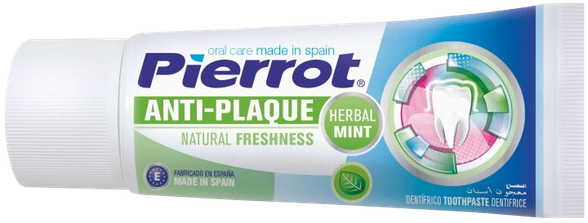 PIERROT Anti-Plaque zobu pasta, 75 ml