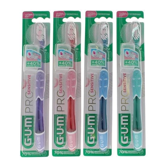 GUM Pro Sensitive зубная щётка, 1 шт.