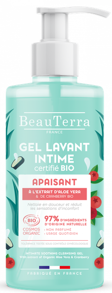 BEAUTERRA Bio Calming intimate hygiene gel, 500 ml