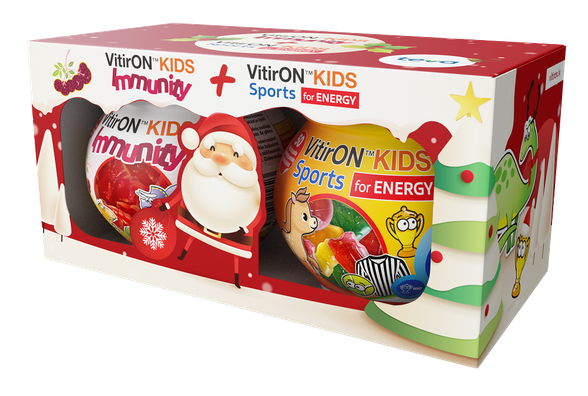 VITIRON Kids Sports + KIDS Immunity set, 1 pcs.
