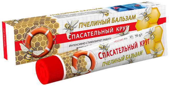 СПАСАТЕЛЬНЫЙ КРУГ Пчелиный бальзам, 50 г
