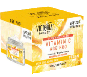 VICTORIA BEAUTY Vitamin C Age Pro SPF 20 sejas krēms, 50 ml