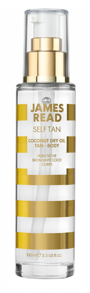 JAMES READ Self Tan Ķermenim Kokosriekstu Sausā eļļa, 100 ml