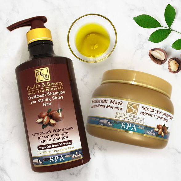 HEALTH&BEAUTY Dead Sea Minerals Argan Oil hair mask, 250 ml
