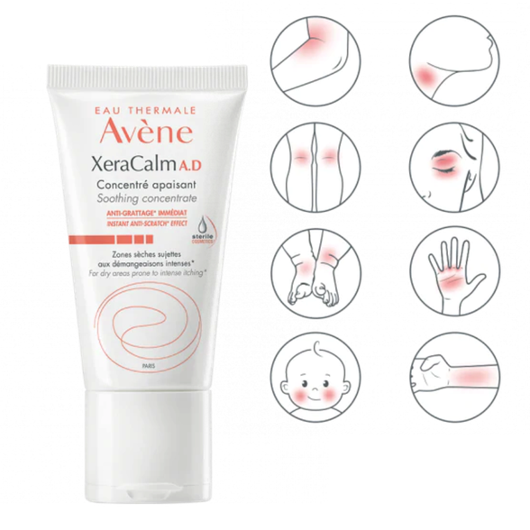 AVENE XeraCalm Soothing Concentrate krēms, 50 ml