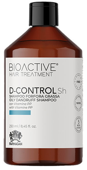 BIOACTIVE D-Control Sh Oily Dandruff šampūns, 250 ml