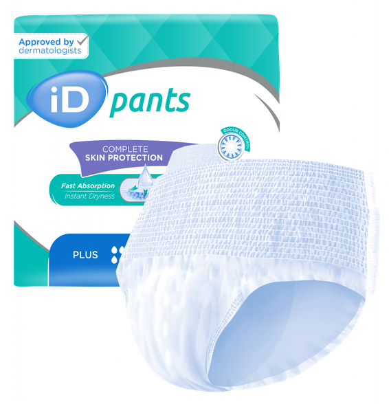ID Pants Plus M (80-120 cm) nappy pants, 14 pcs.