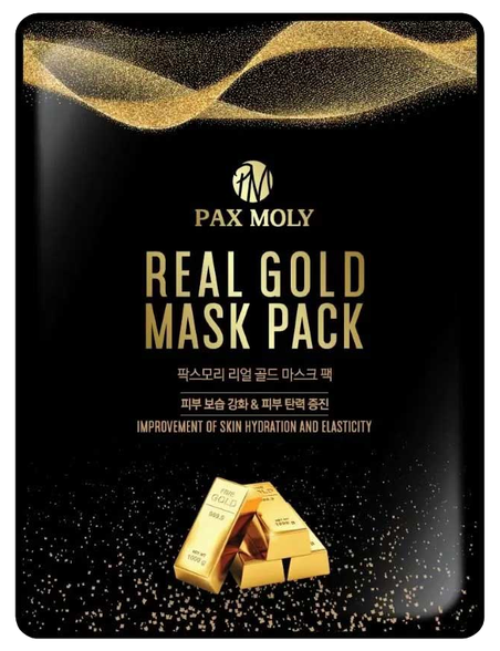 PAX MOLY Real Gold facial mask, 25 ml