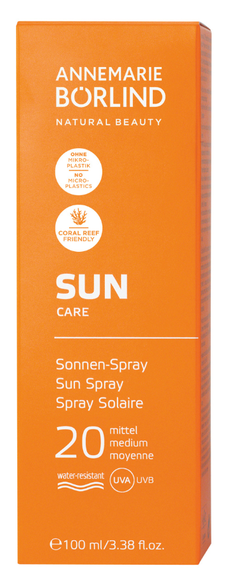 ANNEMARIE BORLIND Sun Care SPF20 saules aizsargsprejs, 100 ml