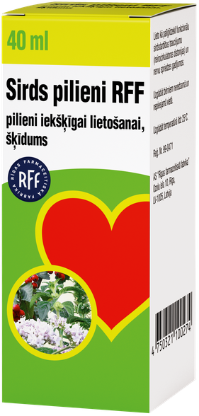 RFF SIRDS pilieni, 40 ml