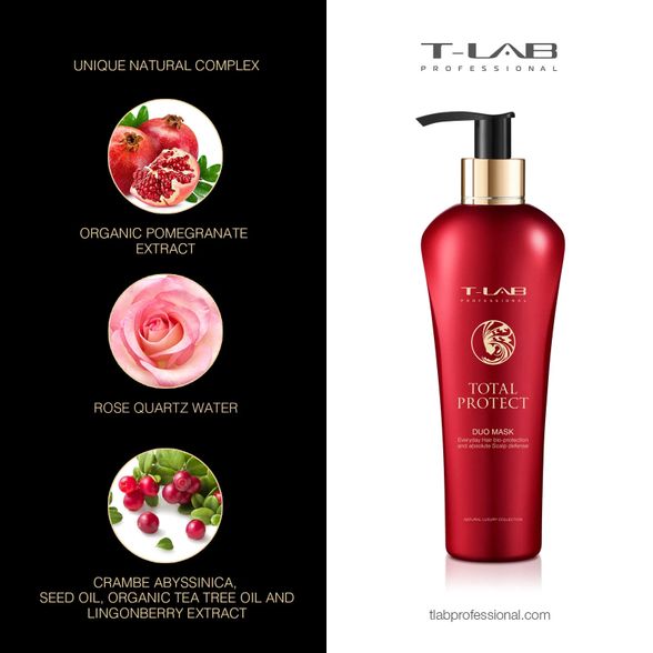 T-LAB Total Protect Duo hair mask, 300 ml