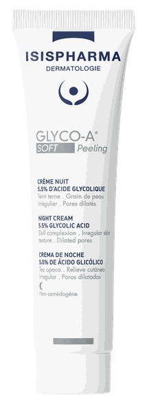 ISISPHARMA Glyco-A SOFT Peeling 5,5 % Night pīlings, 30 ml