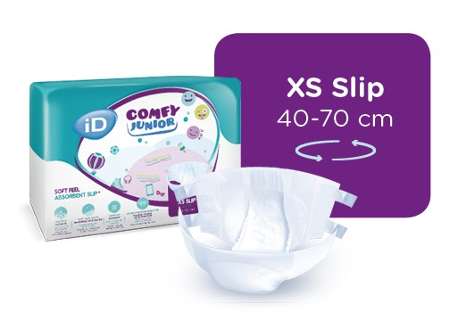 ID Comfy Junior XS Slip 40-70 cm diapers, 14 pcs.