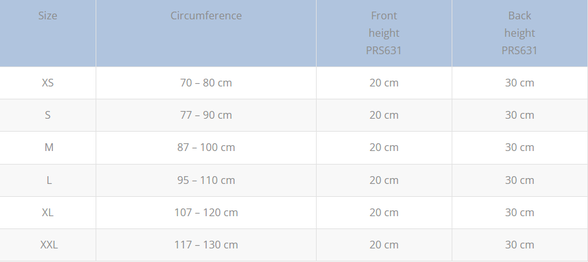 PRIM Spine Modular High (M) spinal orthosis, 1 pcs.