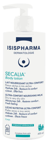 ISISPHARMA Secelia Ultra-Comfort Nourishing body lotion, 400 ml