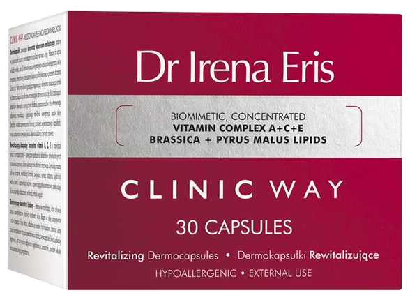 CLINIC WAY  Revitalizing dermocapsules capsules, 30 pcs.