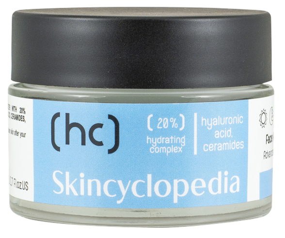 SKINCYCLOPEDIA With 20% Moisturizing Complex, Hyaluronic Acid, Ceramides And Niacinamide Day sejas krēms, 50 ml