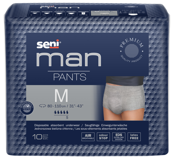 SENI Man Pants M nappy pants, 10 pcs.