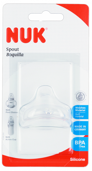 NUK First Choice  Silicon bottle spout, 1 pcs.