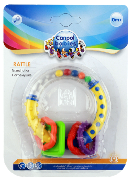 CANPOL  Babies Rattles прорезыватель для зубов, 1 шт.