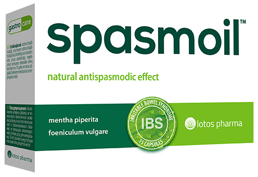 SPASMOIL 378 mg kapsulas, 15 gab.