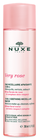 NUXE Very Rose 3-in-1 micelārais ūdens, 200 ml