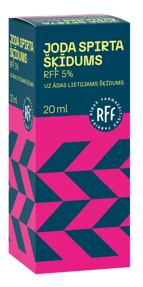 RFF 5% alcohol iodine solution, 20 ml