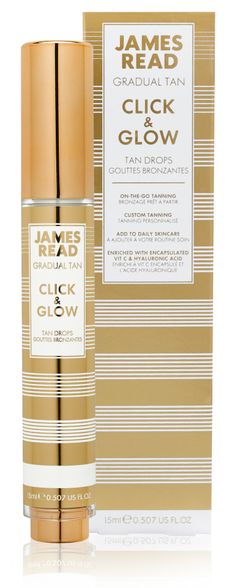 JAMES READ Gradual Tan Click & Glow Концентрированный автозагар капли, 15 мл