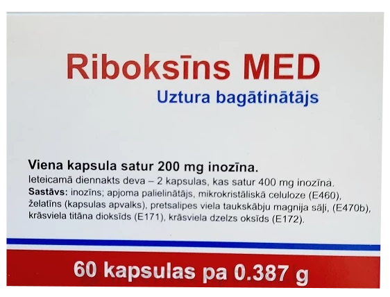 RIBOKSĪNS MED pills, 60 pcs.