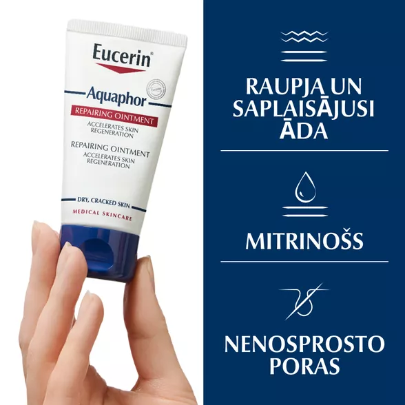 EUCERIN Aquaphor Repairing Ointment ziede, 45 ml