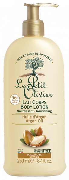 LE PETIT OLIVIER Argan Oil ķermeņa losjons, 250 ml