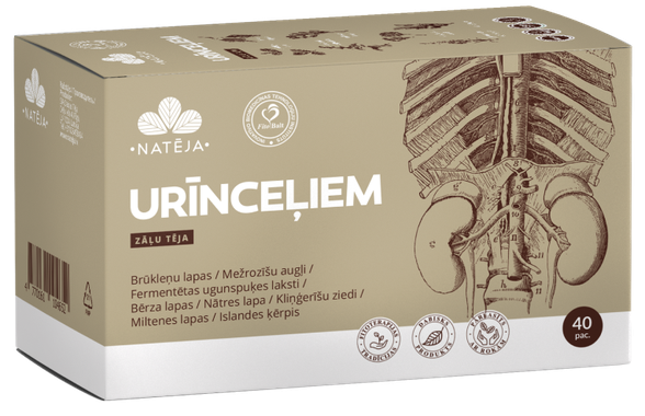 NATĒJA For Urinary Tract 2g tea bags, 20 pcs.