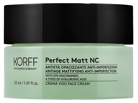 KORFF Perfect Matt NC Anti-Age Mattifying Anti-Imperfection sejas krēms, 50 ml