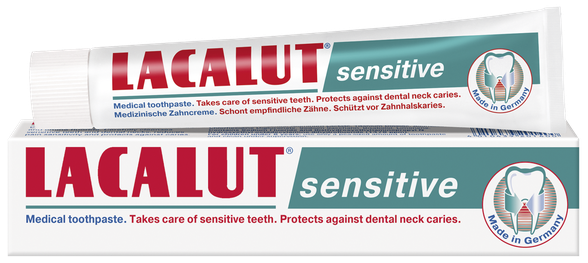 LACALUT Sensitive toothpaste, 75 ml