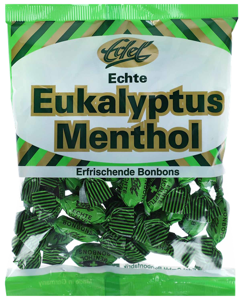 EDEL Eukalyptus-Menthol konfektes, 100 g