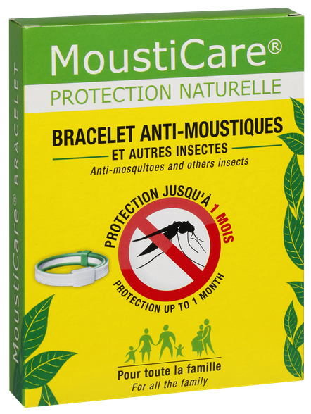 MOUSTICARE Protection Naturelle aproce pret odiem un ērcēm, 1 gab.