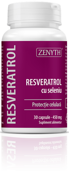 ZENYTH Resveratrols ar selēnu kapsulas, 30 gab.