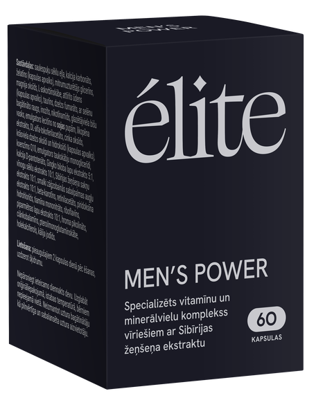 ELITE Men’s Power kapsulas, 60 gab.