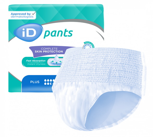 ID Pants Plus XL (130-170 cm) nappy pants, 14 pcs.