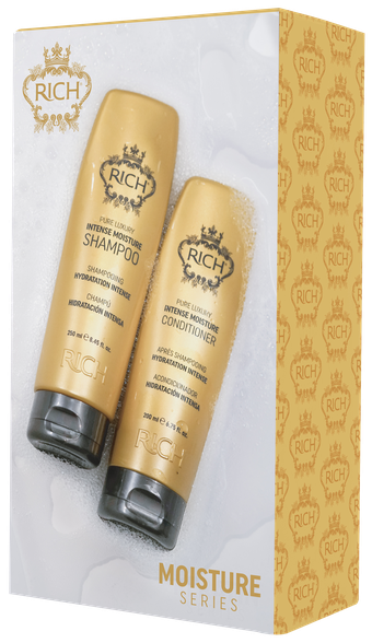 RICH Luxury Moisture (250 ml+200 ml) set, 1 pcs.