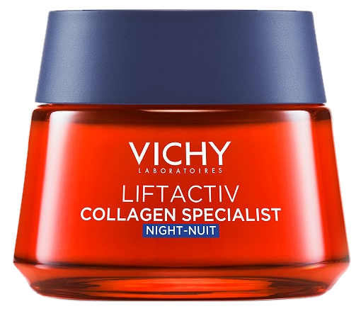 VICHY Liftactiv Collagen Specialist Night sejas krēms, 50 ml